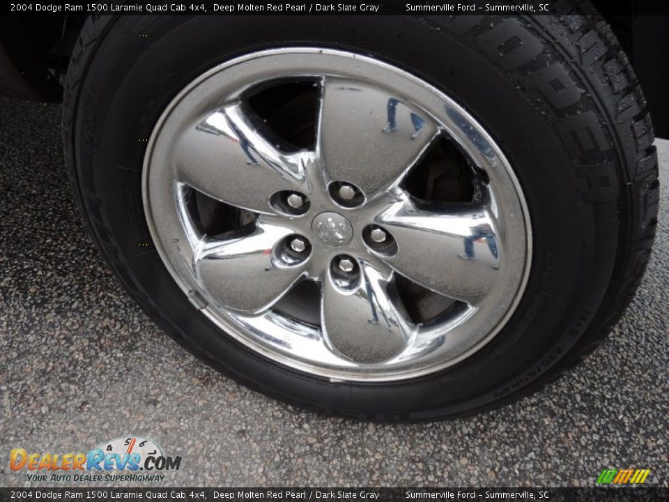 2004 Dodge Ram 1500 Laramie Quad Cab 4x4 Wheel Photo #17