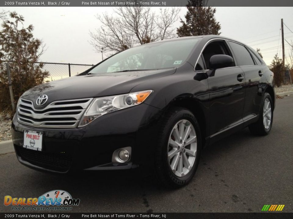 2009 Toyota Venza I4 Black / Gray Photo #1