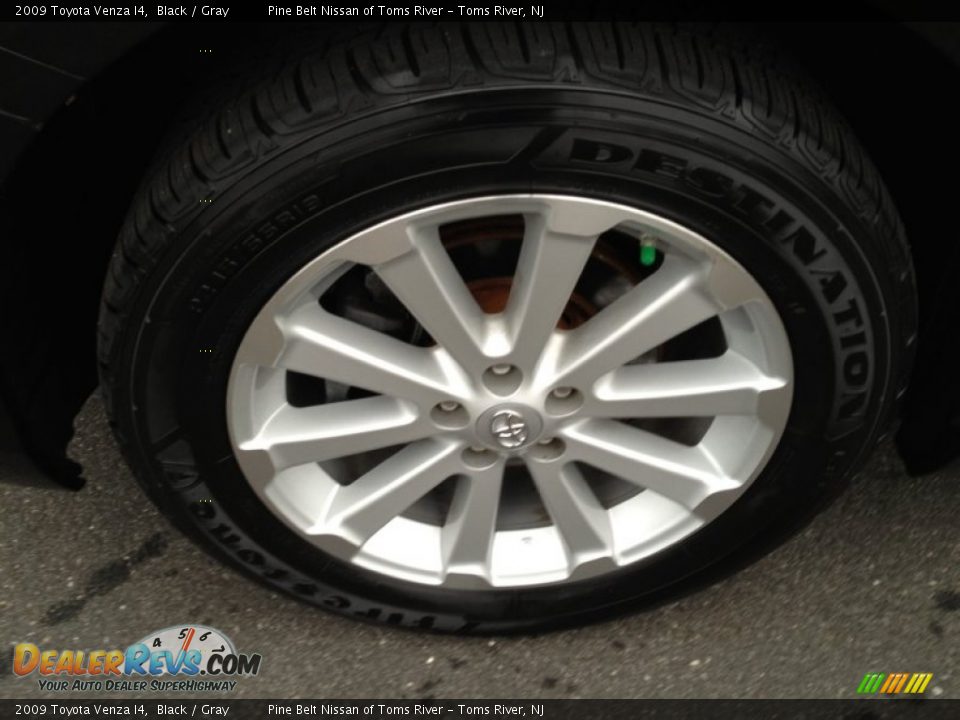 2009 Toyota Venza I4 Black / Gray Photo #3