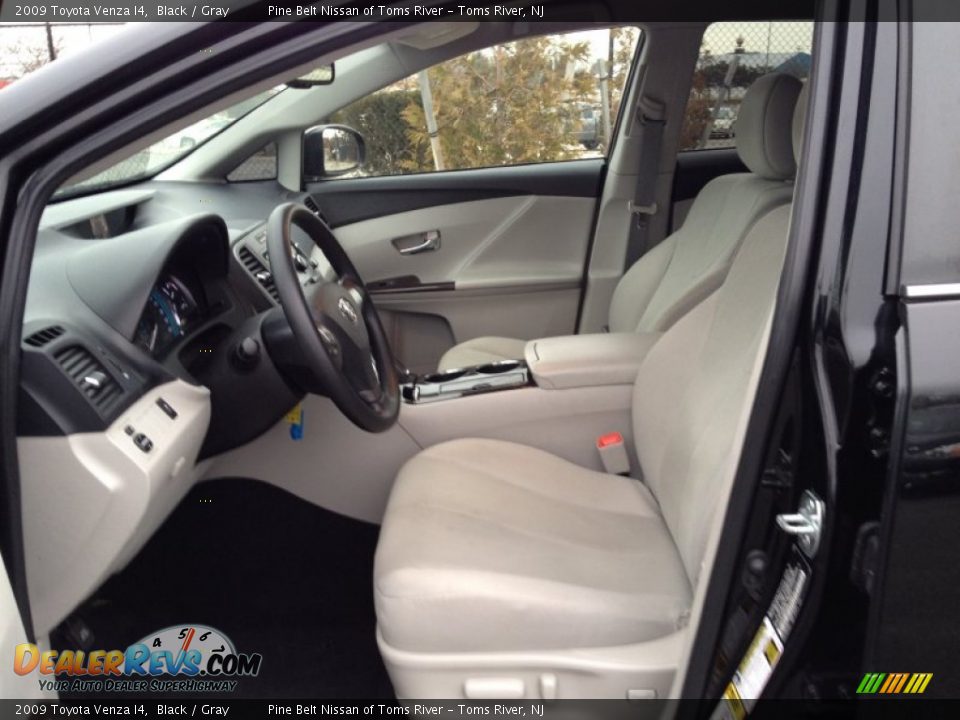 2009 Toyota Venza I4 Black / Gray Photo #10