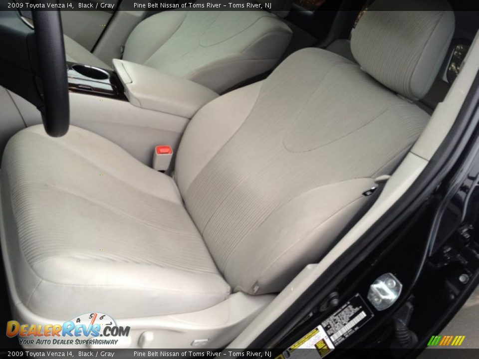 2009 Toyota Venza I4 Black / Gray Photo #11