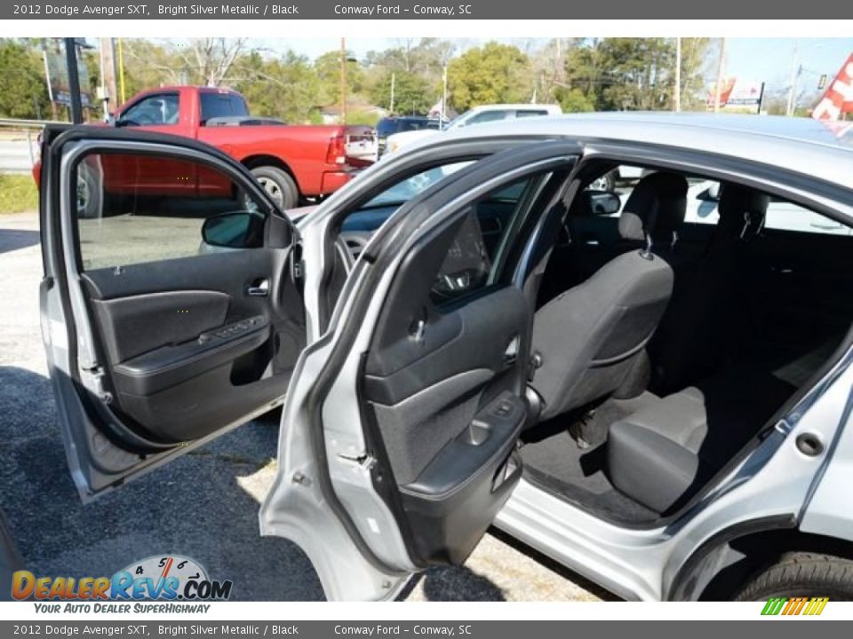 2012 Dodge Avenger SXT Bright Silver Metallic / Black Photo #7