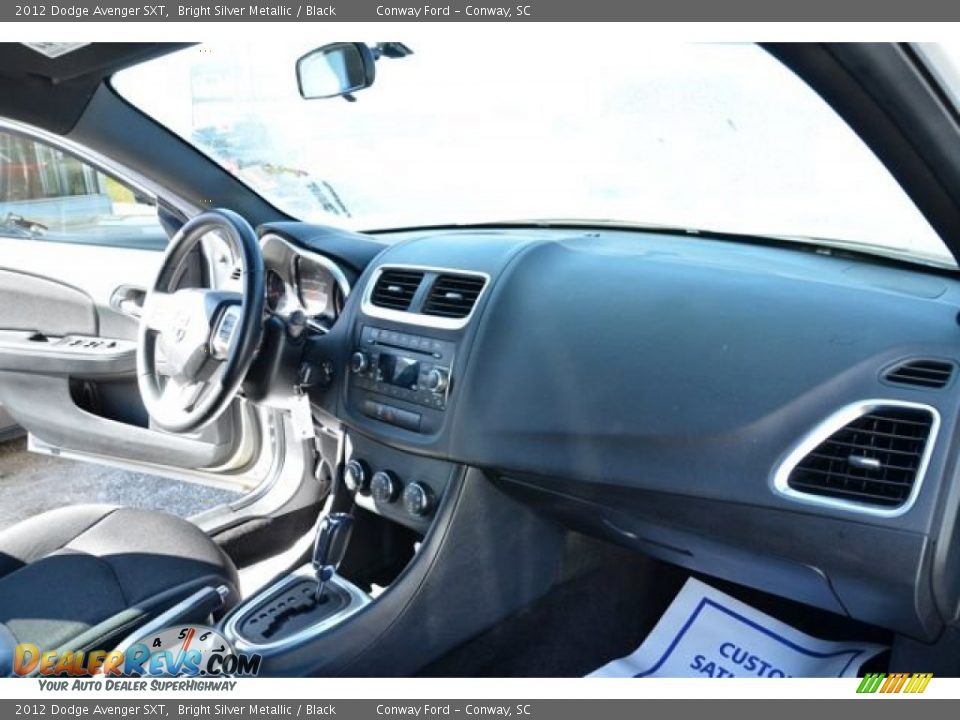 2012 Dodge Avenger SXT Bright Silver Metallic / Black Photo #13