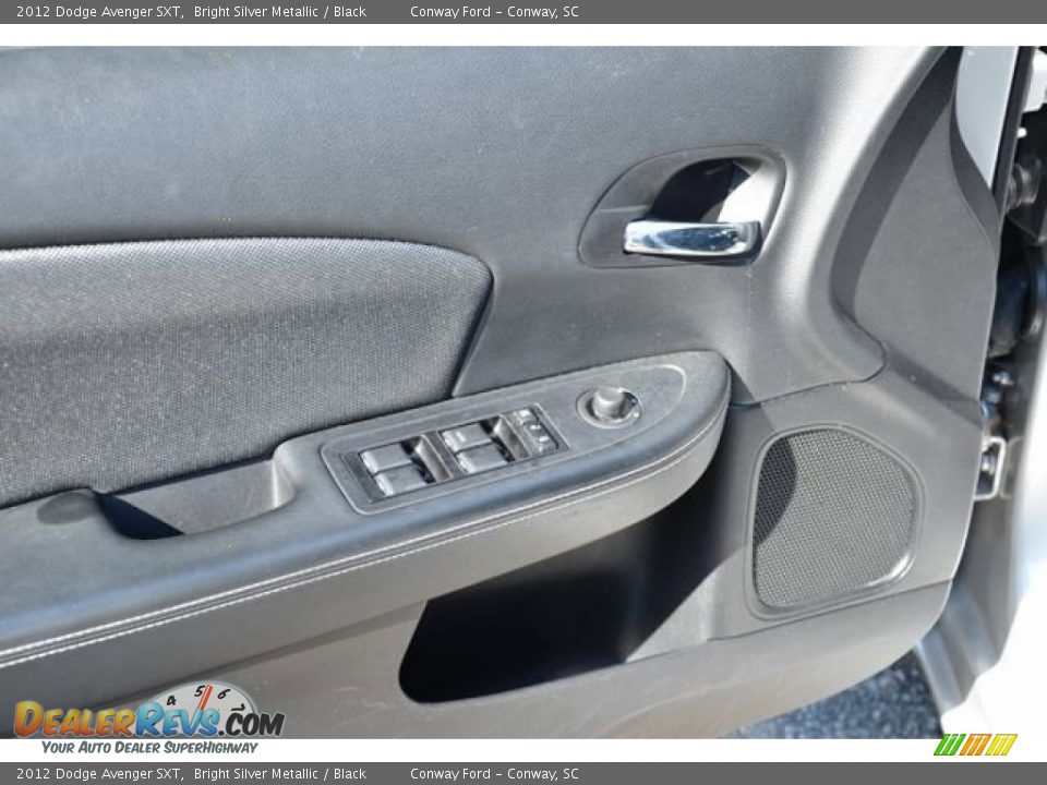 2012 Dodge Avenger SXT Bright Silver Metallic / Black Photo #14