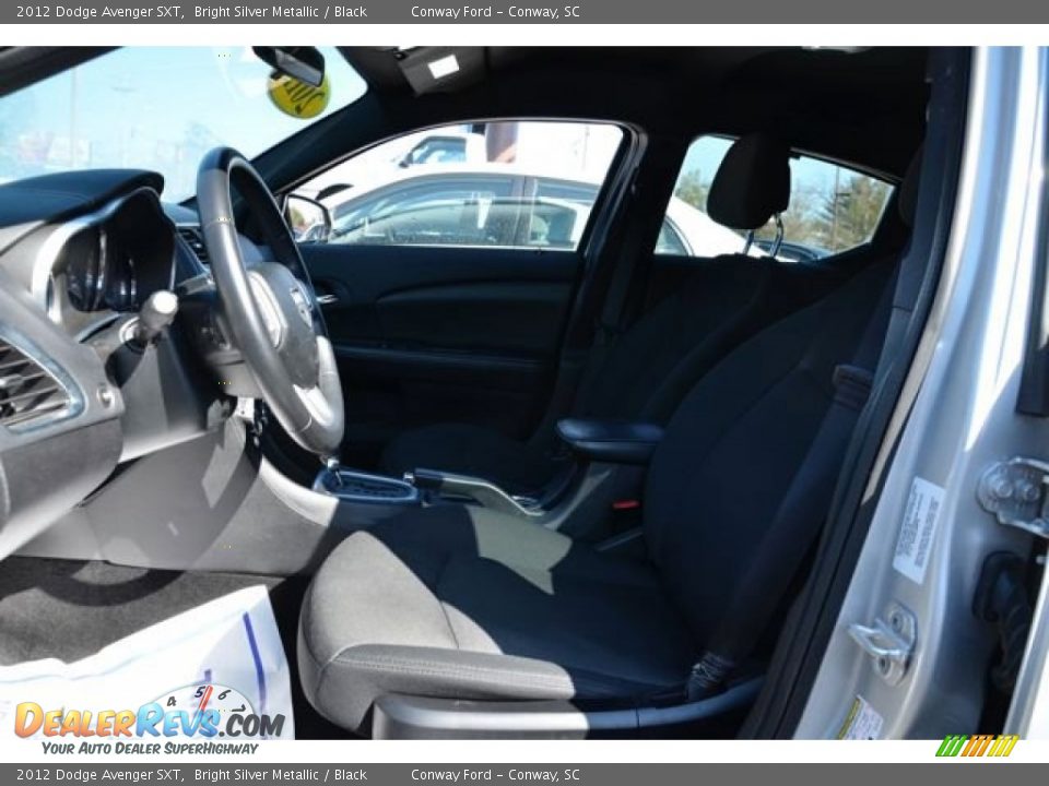 2012 Dodge Avenger SXT Bright Silver Metallic / Black Photo #15