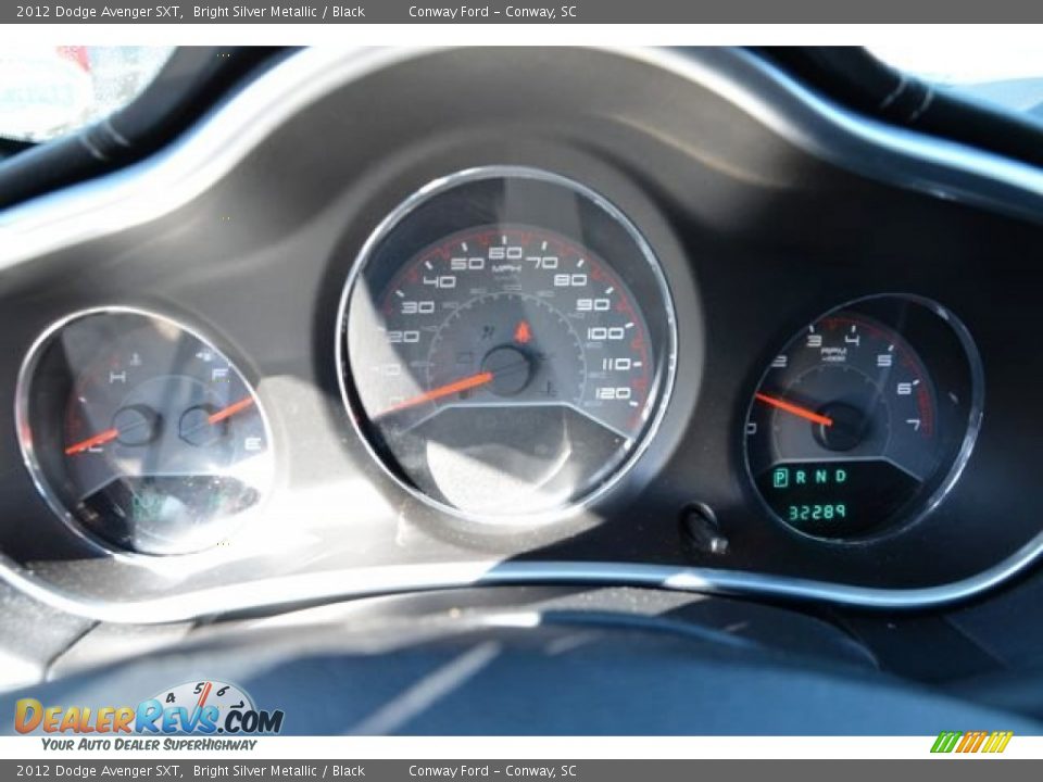 2012 Dodge Avenger SXT Bright Silver Metallic / Black Photo #16