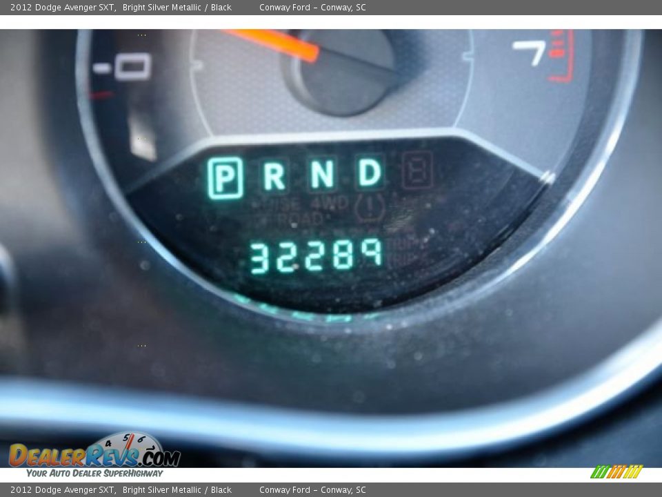 2012 Dodge Avenger SXT Bright Silver Metallic / Black Photo #17