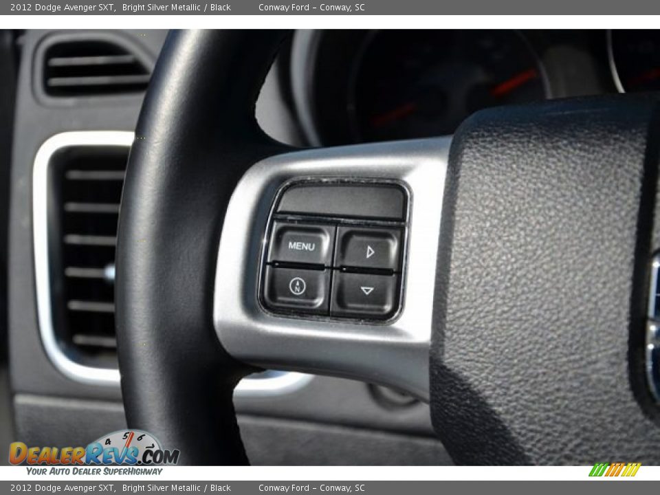 2012 Dodge Avenger SXT Bright Silver Metallic / Black Photo #18