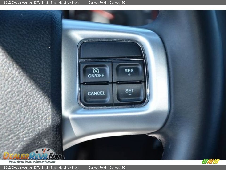 2012 Dodge Avenger SXT Bright Silver Metallic / Black Photo #19