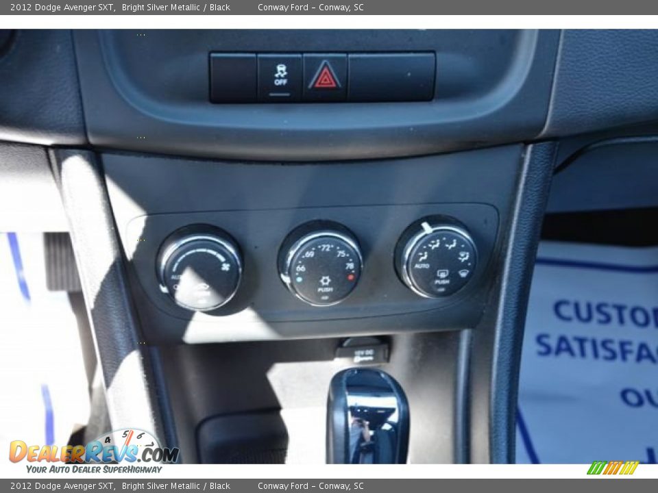 2012 Dodge Avenger SXT Bright Silver Metallic / Black Photo #21