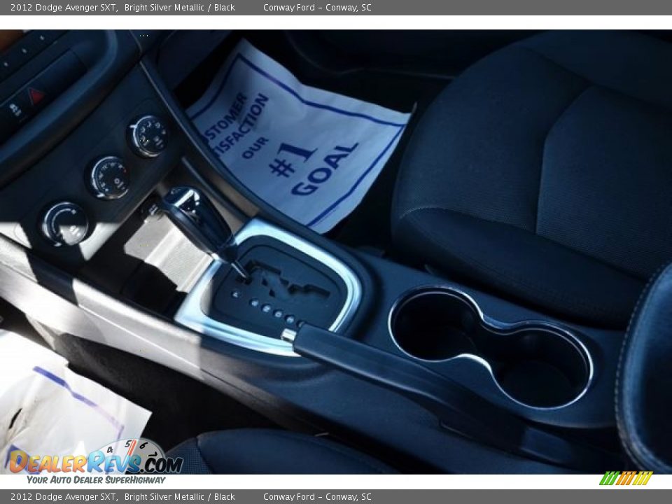 2012 Dodge Avenger SXT Bright Silver Metallic / Black Photo #22