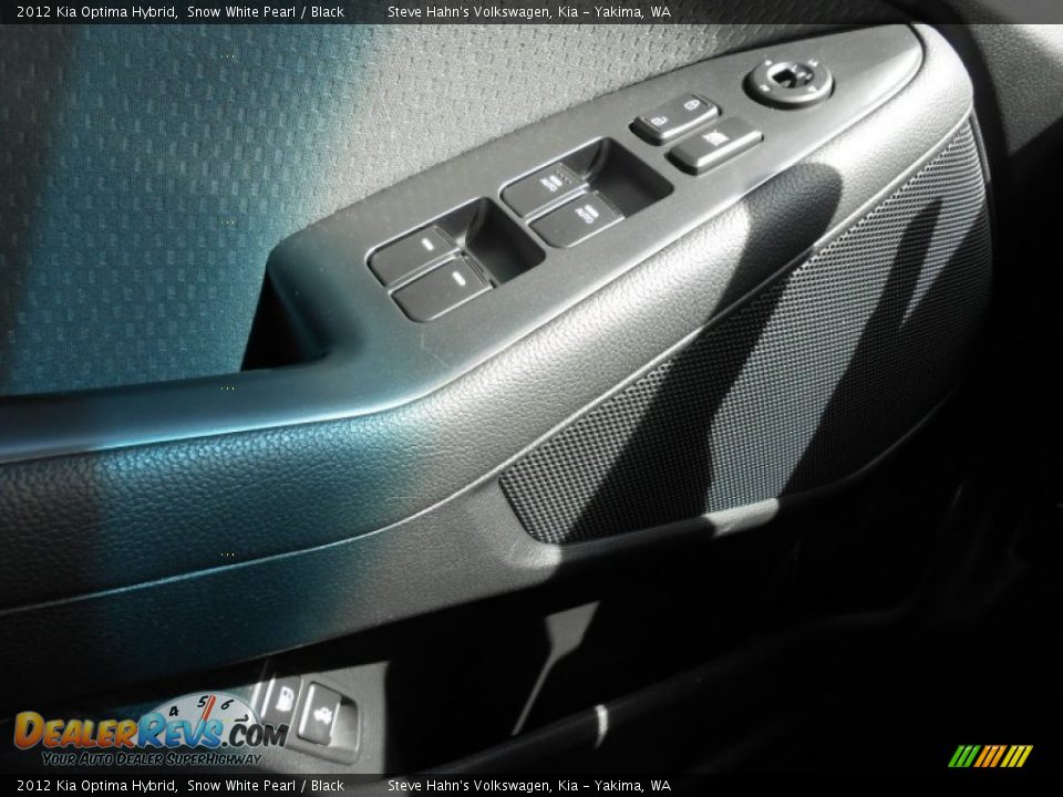 2012 Kia Optima Hybrid Snow White Pearl / Black Photo #10