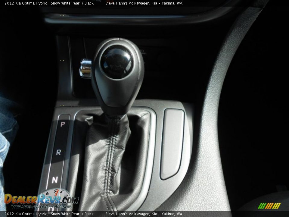 2012 Kia Optima Hybrid Snow White Pearl / Black Photo #15