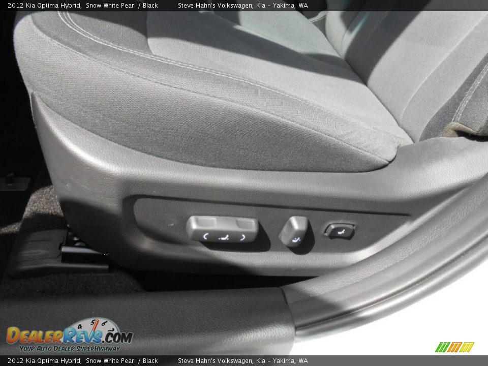 2012 Kia Optima Hybrid Snow White Pearl / Black Photo #21