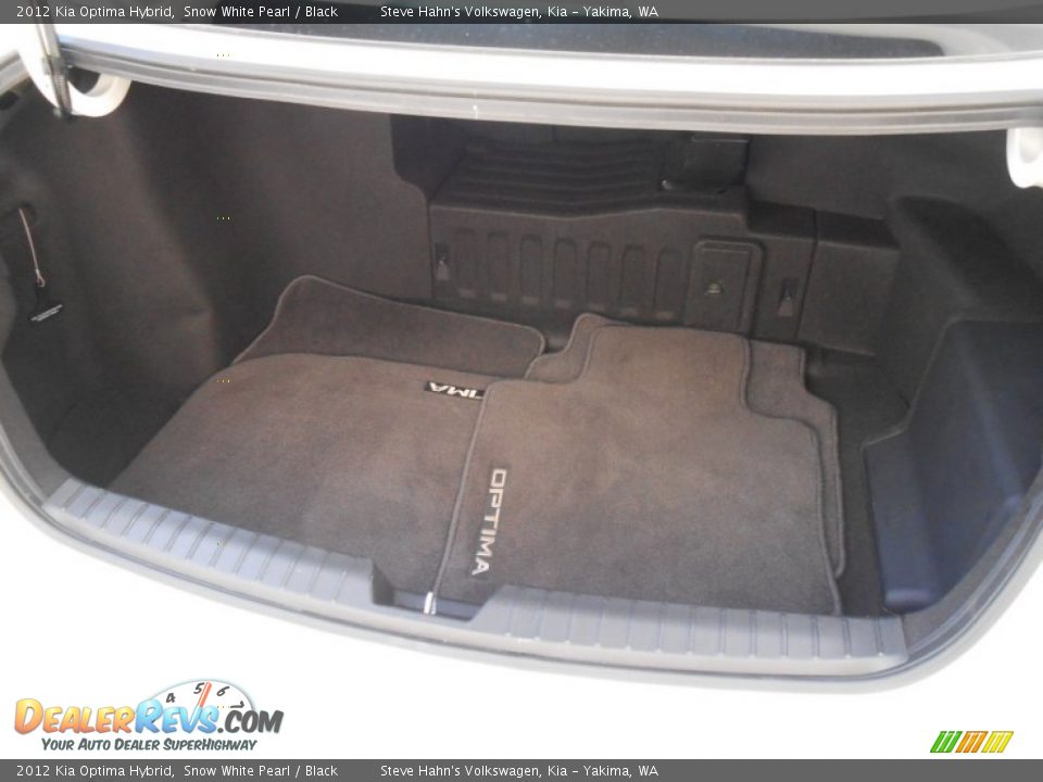 2012 Kia Optima Hybrid Snow White Pearl / Black Photo #25