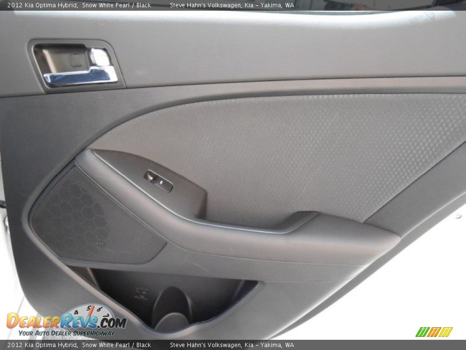 2012 Kia Optima Hybrid Snow White Pearl / Black Photo #26