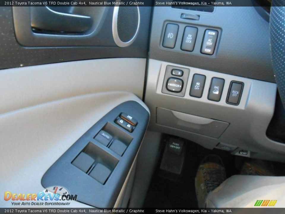 2012 Toyota Tacoma V6 TRD Double Cab 4x4 Nautical Blue Metallic / Graphite Photo #20