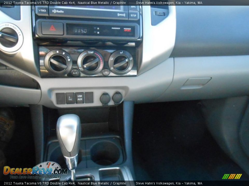 2012 Toyota Tacoma V6 TRD Double Cab 4x4 Nautical Blue Metallic / Graphite Photo #22