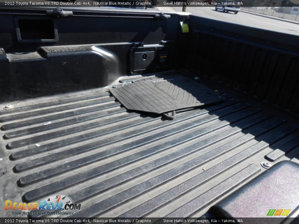 2012 Toyota Tacoma V6 TRD Double Cab 4x4 Nautical Blue Metallic / Graphite Photo #27