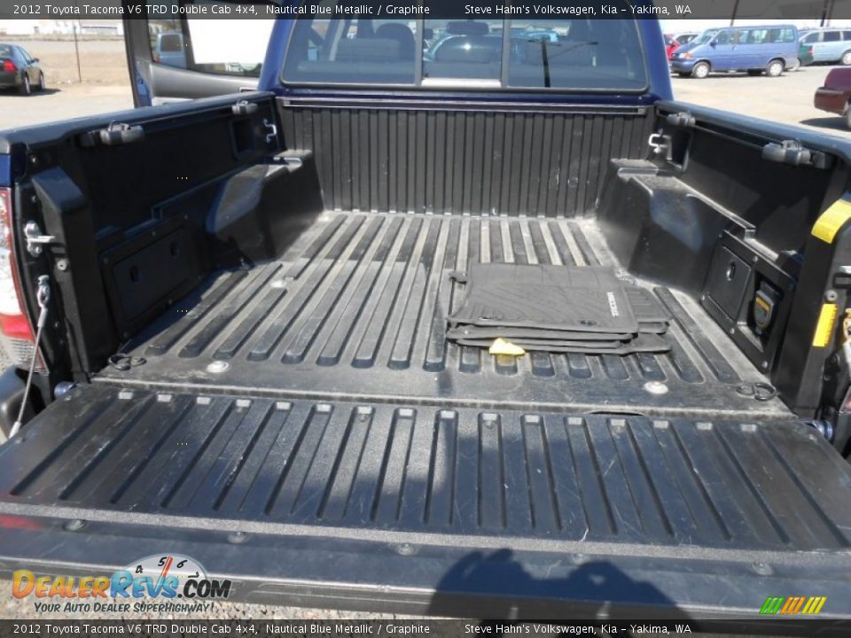 2012 Toyota Tacoma V6 TRD Double Cab 4x4 Nautical Blue Metallic / Graphite Photo #29