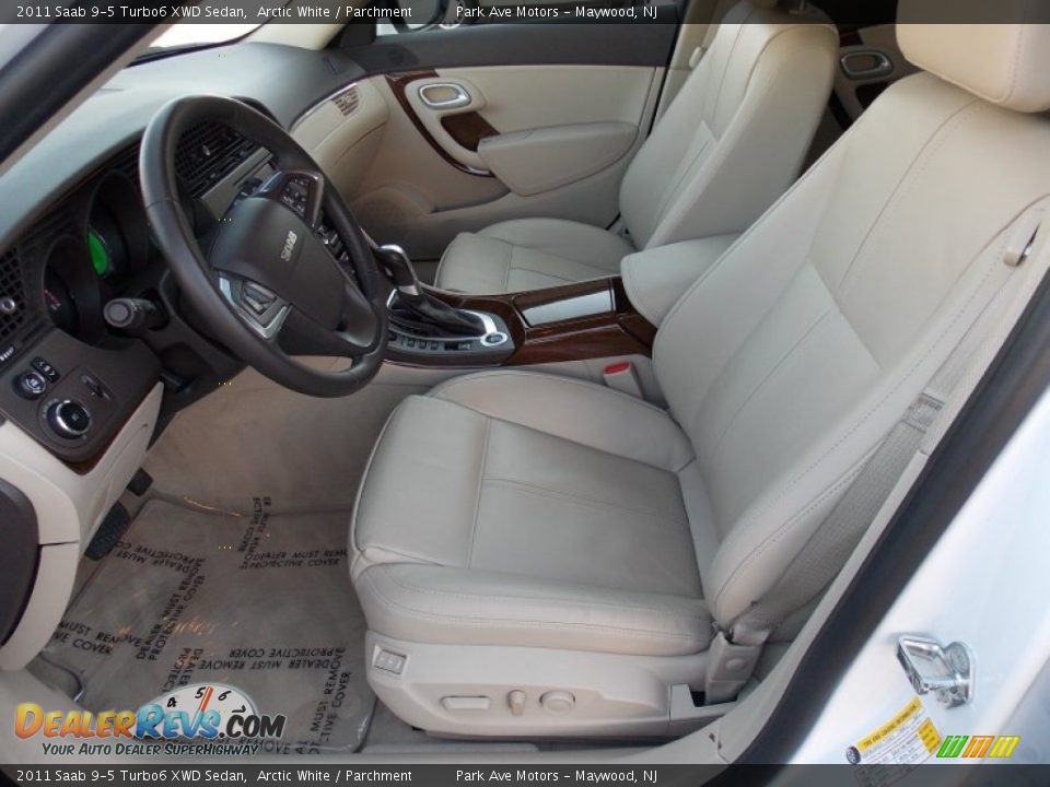 Parchment Interior - 2011 Saab 9-5 Turbo6 XWD Sedan Photo #11