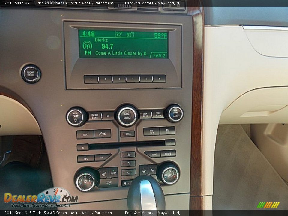 Controls of 2011 Saab 9-5 Turbo6 XWD Sedan Photo #15