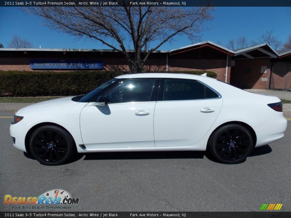 Arctic White 2011 Saab 9-5 Turbo4 Premium Sedan Photo #2