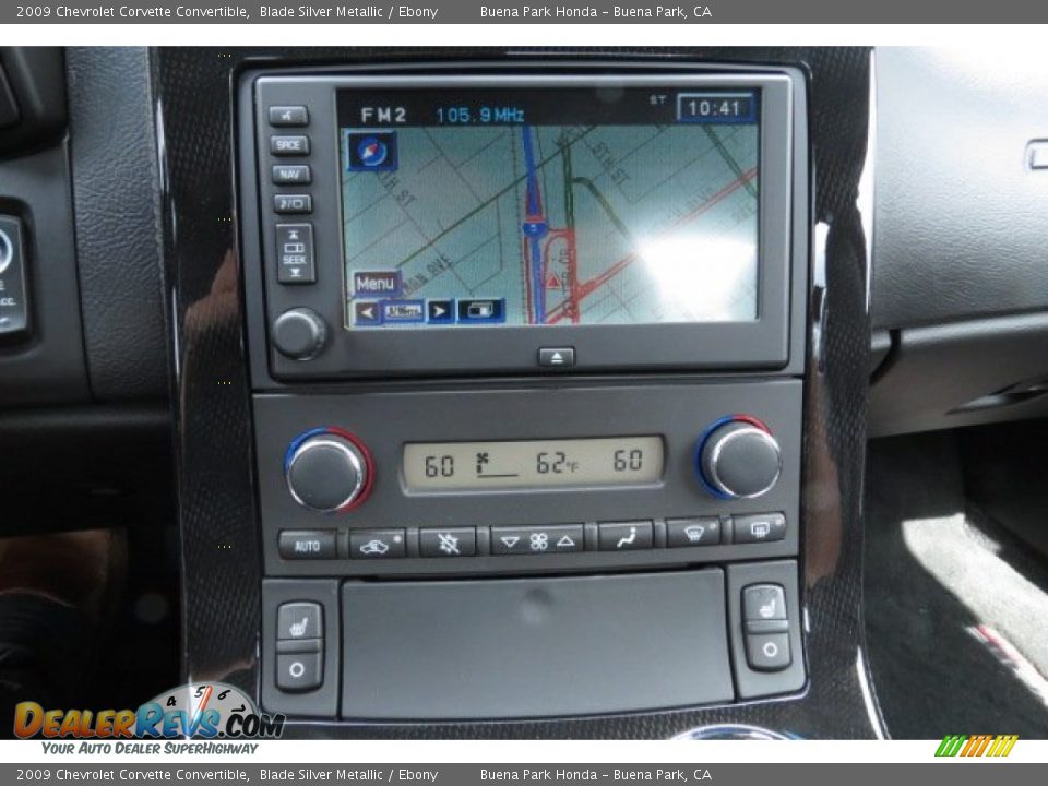 2009 Chevrolet Corvette Convertible Blade Silver Metallic / Ebony Photo #4