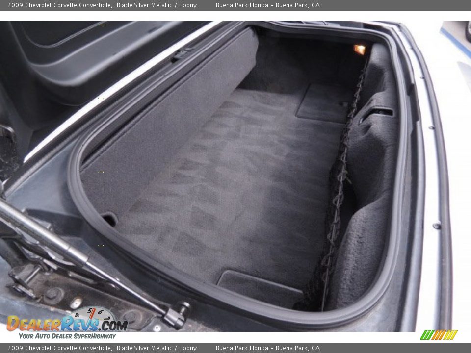 2009 Chevrolet Corvette Convertible Blade Silver Metallic / Ebony Photo #8