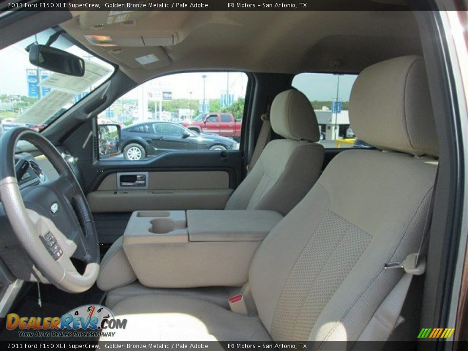 2011 Ford F150 XLT SuperCrew Golden Bronze Metallic / Pale Adobe Photo #13