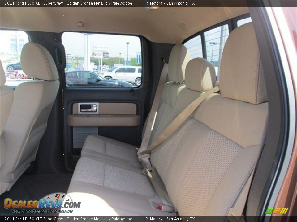 2011 Ford F150 XLT SuperCrew Golden Bronze Metallic / Pale Adobe Photo #14