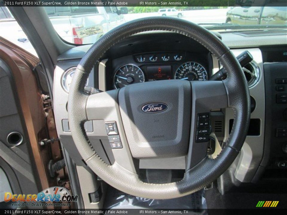 2011 Ford F150 XLT SuperCrew Golden Bronze Metallic / Pale Adobe Photo #15