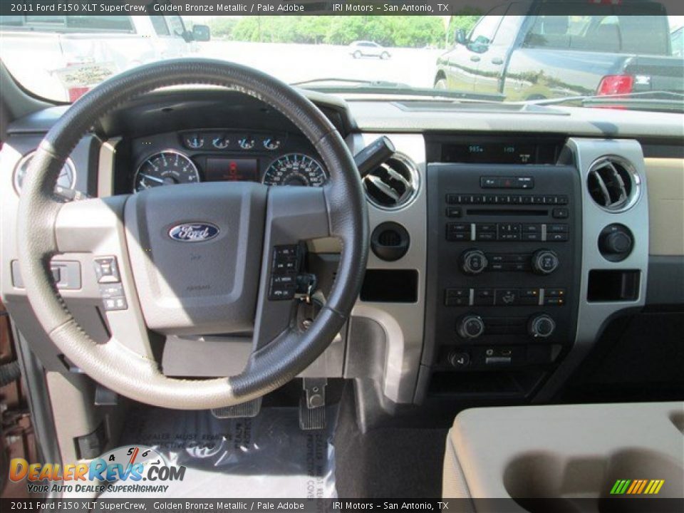 2011 Ford F150 XLT SuperCrew Golden Bronze Metallic / Pale Adobe Photo #16