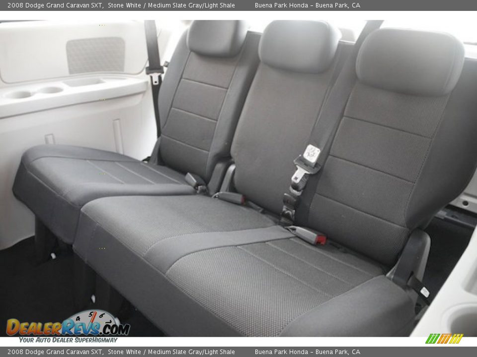 2008 Dodge Grand Caravan SXT Stone White / Medium Slate Gray/Light Shale Photo #15
