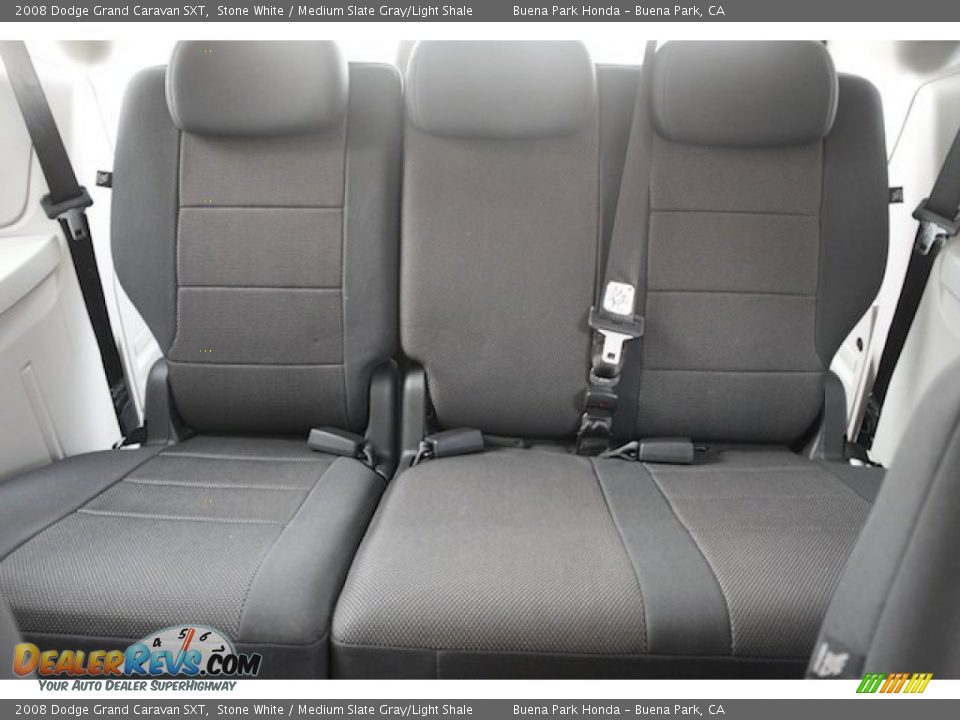 2008 Dodge Grand Caravan SXT Stone White / Medium Slate Gray/Light Shale Photo #17