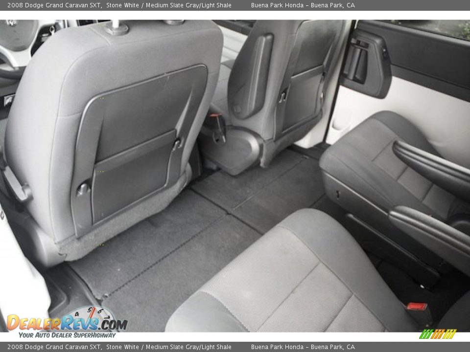 2008 Dodge Grand Caravan SXT Stone White / Medium Slate Gray/Light Shale Photo #18
