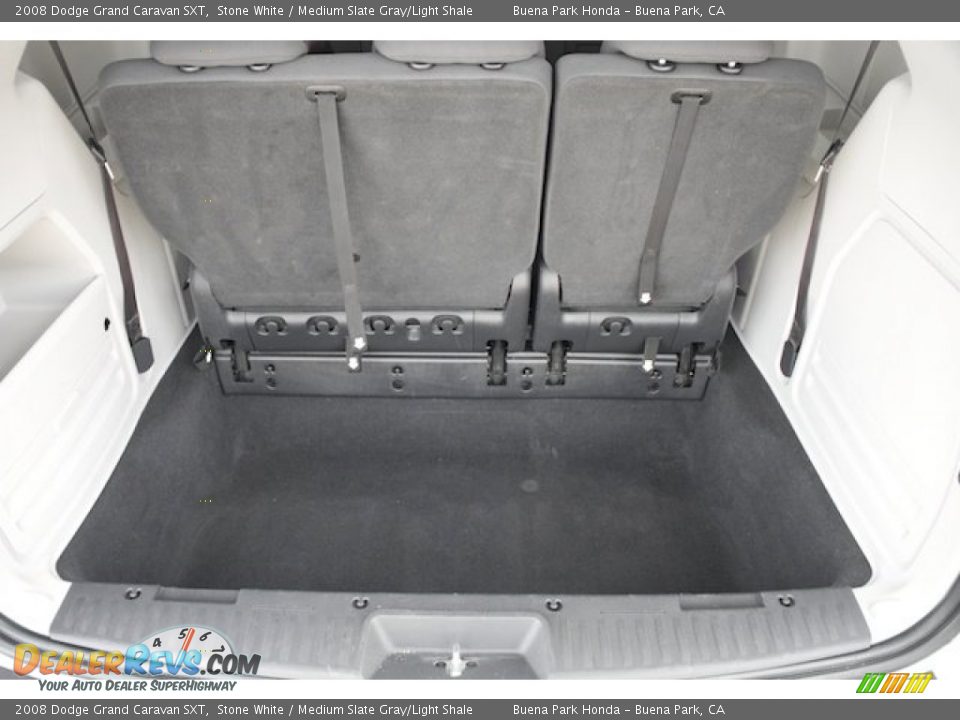 2008 Dodge Grand Caravan SXT Stone White / Medium Slate Gray/Light Shale Photo #19