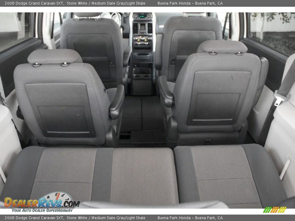 2008 Dodge Grand Caravan SXT Stone White / Medium Slate Gray/Light Shale Photo #20