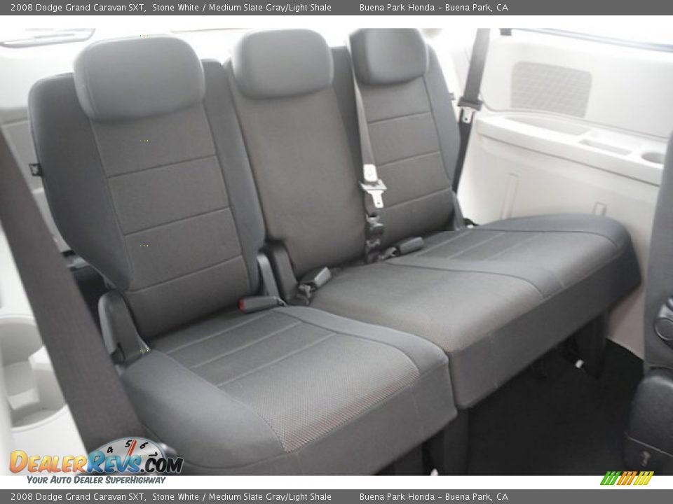 2008 Dodge Grand Caravan SXT Stone White / Medium Slate Gray/Light Shale Photo #23