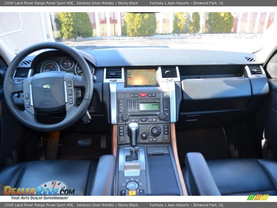2006 Land Rover Range Rover Sport HSE Zambezi Silver Metallic / Ebony Black Photo #9