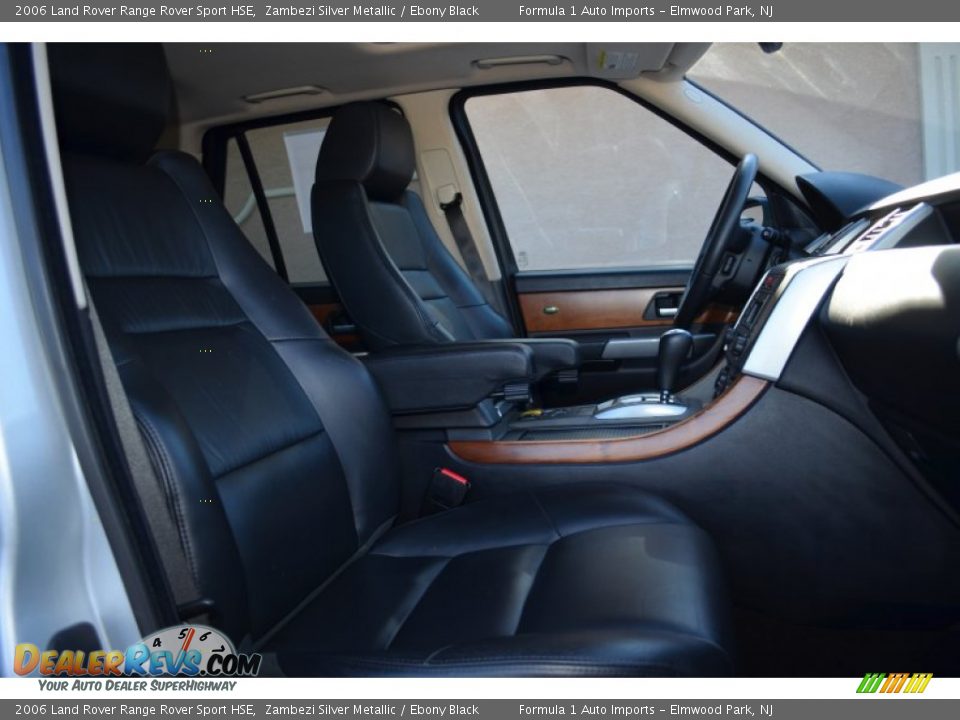 2006 Land Rover Range Rover Sport HSE Zambezi Silver Metallic / Ebony Black Photo #14