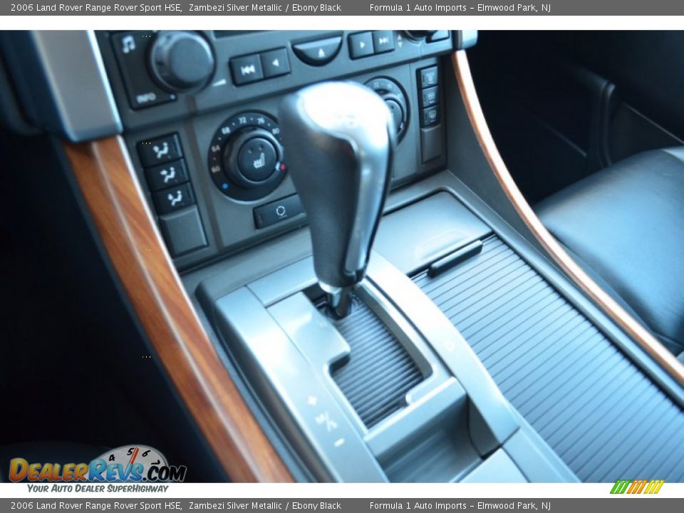 2006 Land Rover Range Rover Sport HSE Zambezi Silver Metallic / Ebony Black Photo #19