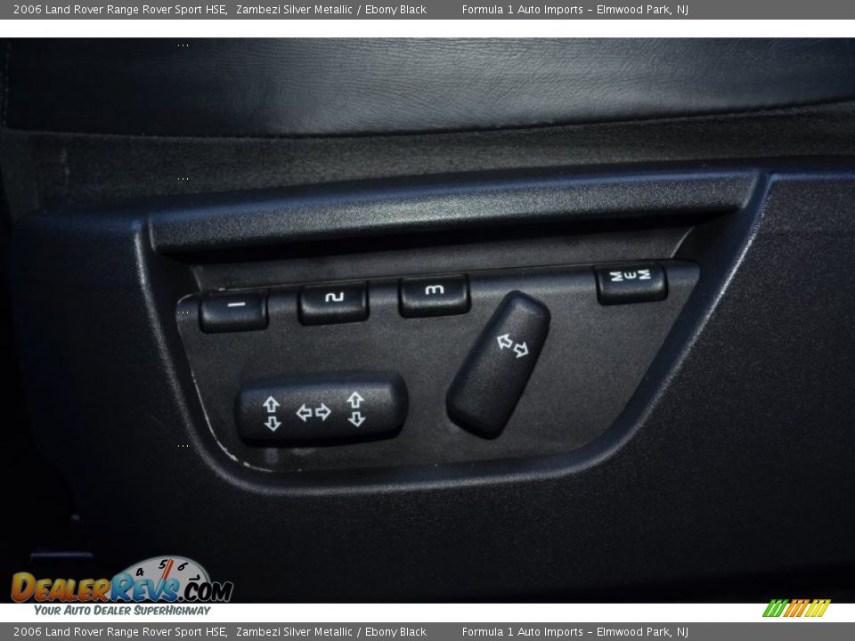 2006 Land Rover Range Rover Sport HSE Zambezi Silver Metallic / Ebony Black Photo #20