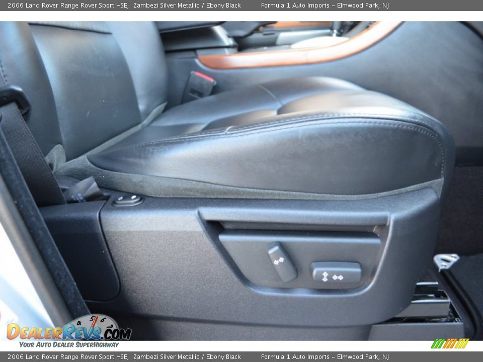 2006 Land Rover Range Rover Sport HSE Zambezi Silver Metallic / Ebony Black Photo #25