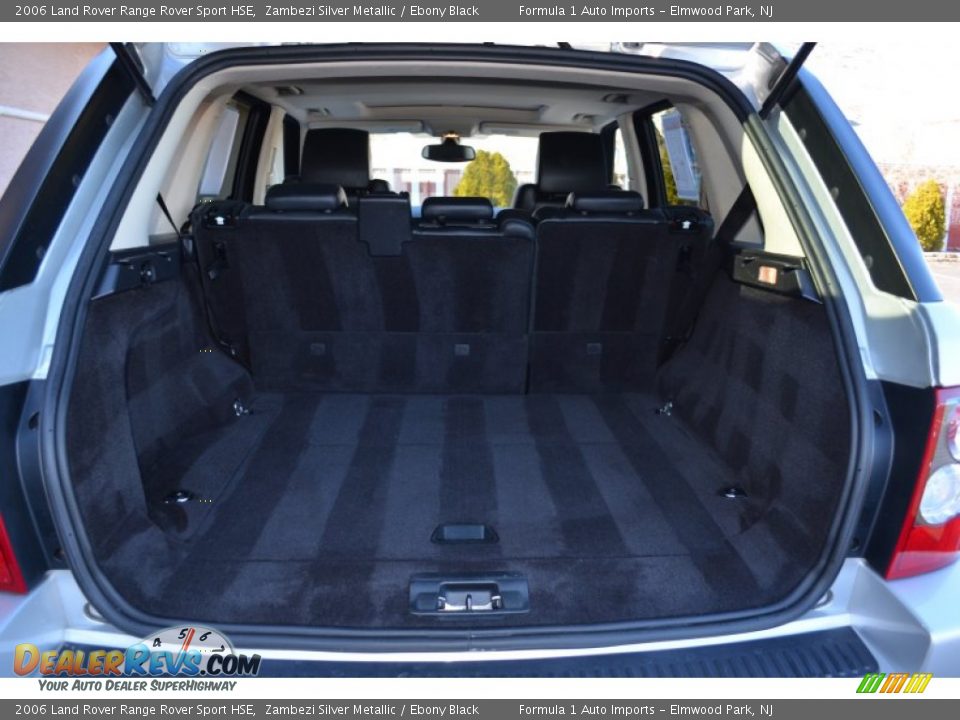2006 Land Rover Range Rover Sport HSE Zambezi Silver Metallic / Ebony Black Photo #27