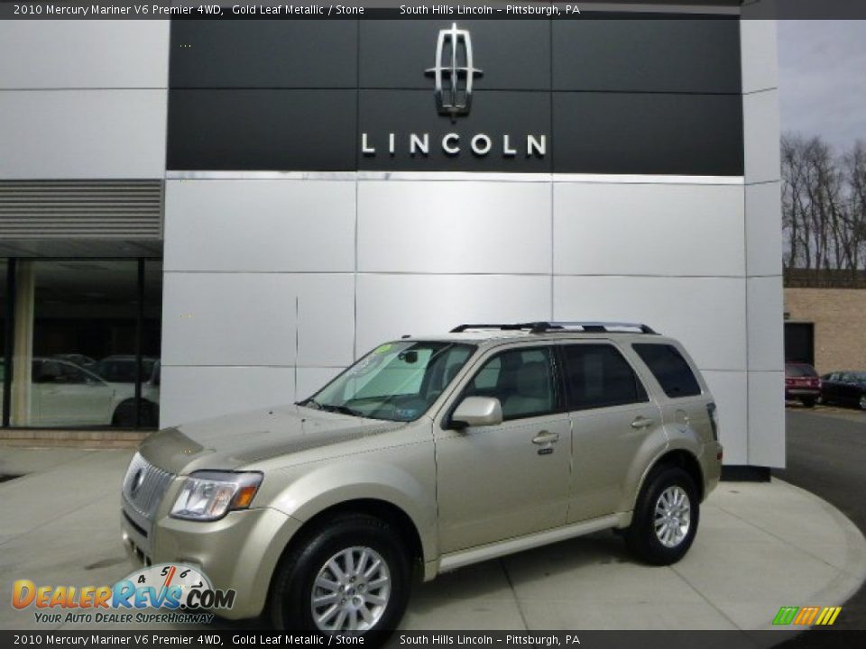 2010 Mercury Mariner V6 Premier 4WD Gold Leaf Metallic / Stone Photo #1