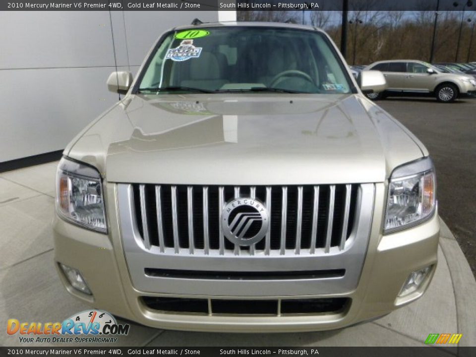 2010 Mercury Mariner V6 Premier 4WD Gold Leaf Metallic / Stone Photo #8