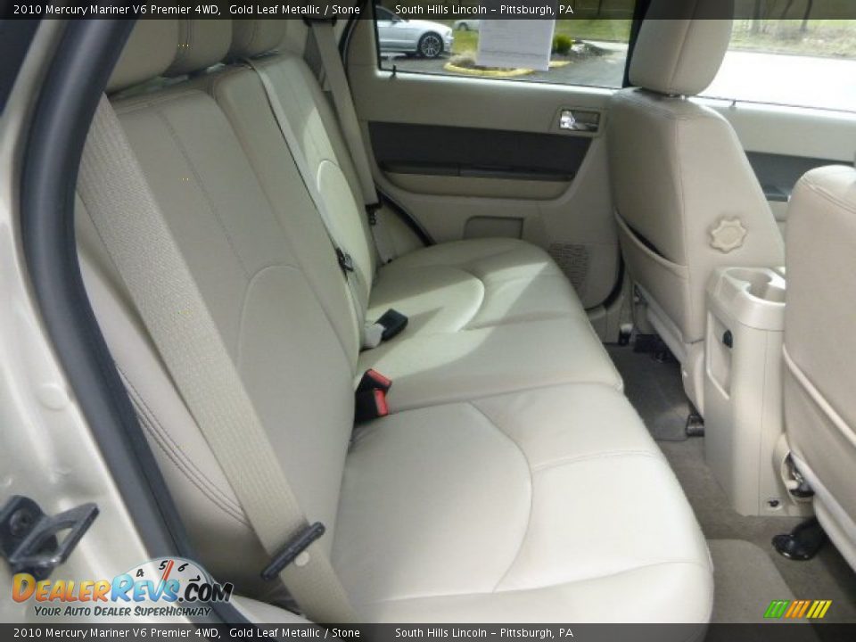 2010 Mercury Mariner V6 Premier 4WD Gold Leaf Metallic / Stone Photo #13