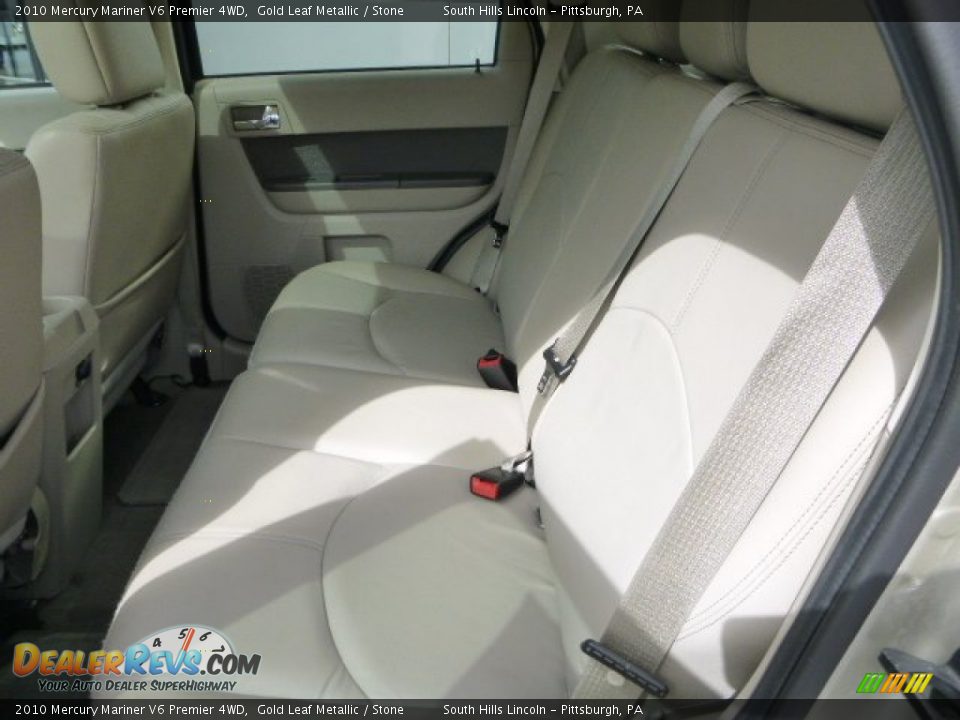 2010 Mercury Mariner V6 Premier 4WD Gold Leaf Metallic / Stone Photo #16