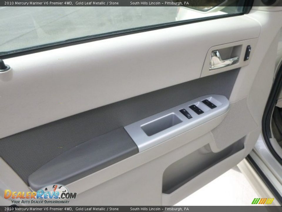 2010 Mercury Mariner V6 Premier 4WD Gold Leaf Metallic / Stone Photo #19